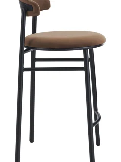 Taburete Alto De Terciopelo Doggi