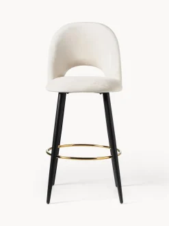 Taburete Alto De Terciopelo Rachel