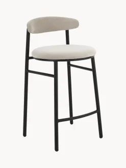 Taburete Alto De Terciopelo Doggi