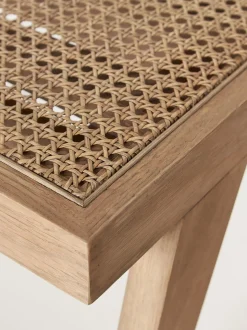 Taburete Con Tejido Vienes Sissi