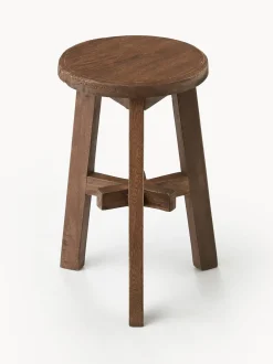 Taburete De Madera De Acacia Dingklik