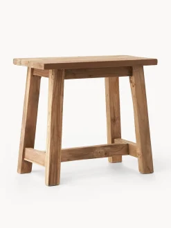 Taburete De Madera De Teca Lawas