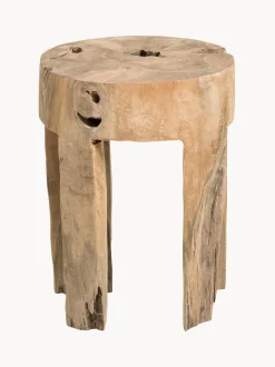 Taburete De Teca Java