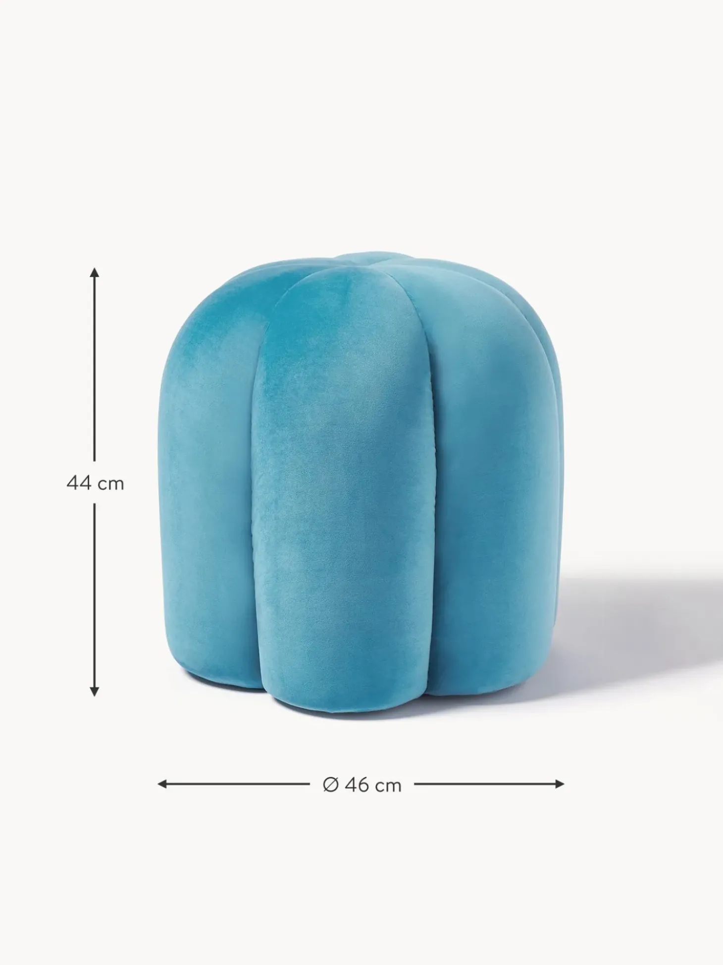 Taburete De Terciopelo Cali