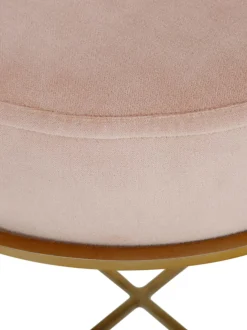 Taburete De Terciopelo Madeleine