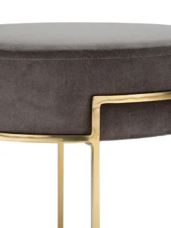 Taburete De Terciopelo Madeleine