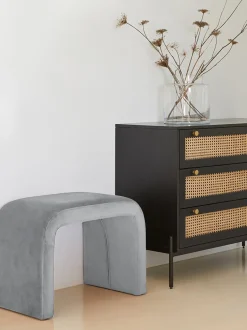 Taburete De Terciopelo Penelope