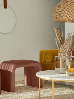 Taburete De Terciopelo Penelope