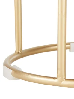 Taburete De Terciopelo Polina, Con Espacio De Almacenamiento