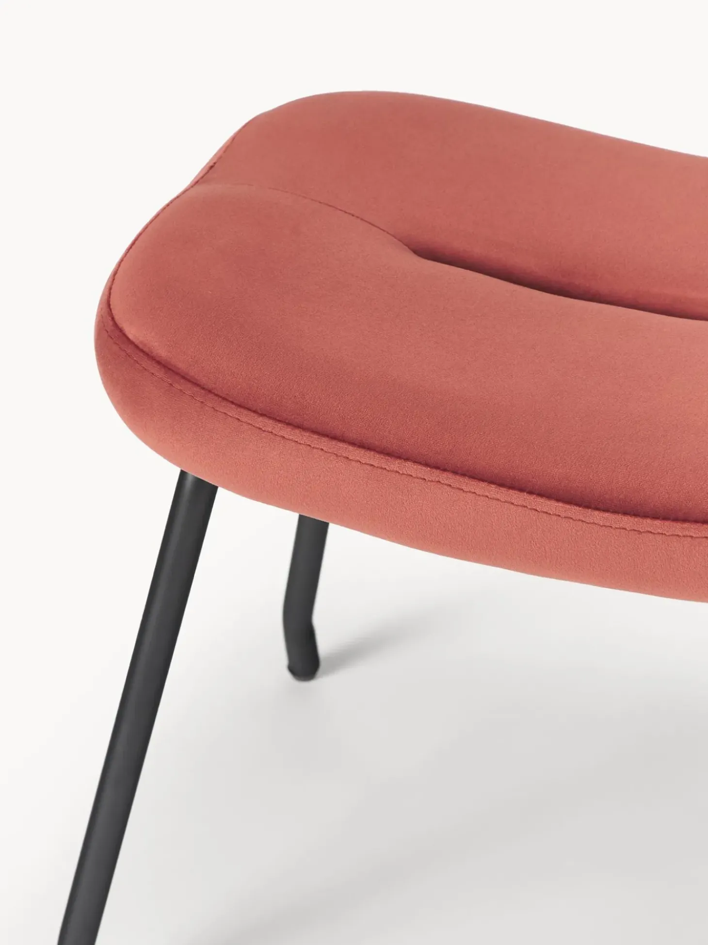 Taburete De Terciopelo Wing