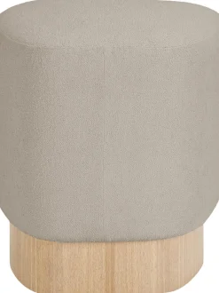 Taburete En Tejido Boucle Yves