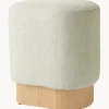 Taburete En Tejido Boucle Yves