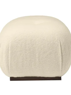 Taburete Tapizado En Borreguillo Stanley