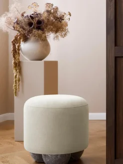 Taburete Tapizado Lino