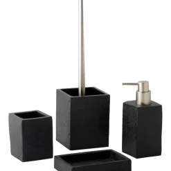 Vaso Cepillo De Dientes En Look Pizarra Slate