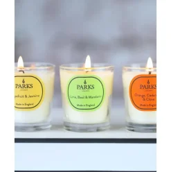 Vela Perfumada Aromatherapy (Lima, Albahaca Y Mandarina)