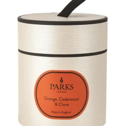 Vela Perfumada Aromatherapy (Naranja, Cedro, Clavo)