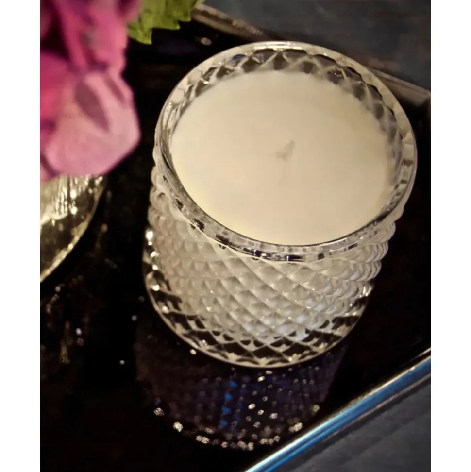 Vela Perfumada Crystalene (Lima, Albahaca Y Mandarina)