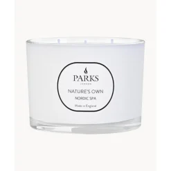 Vela Perfumada De Tres Mechas Nature'S Own (Vetiver, Jengibre Y Cardamomo)