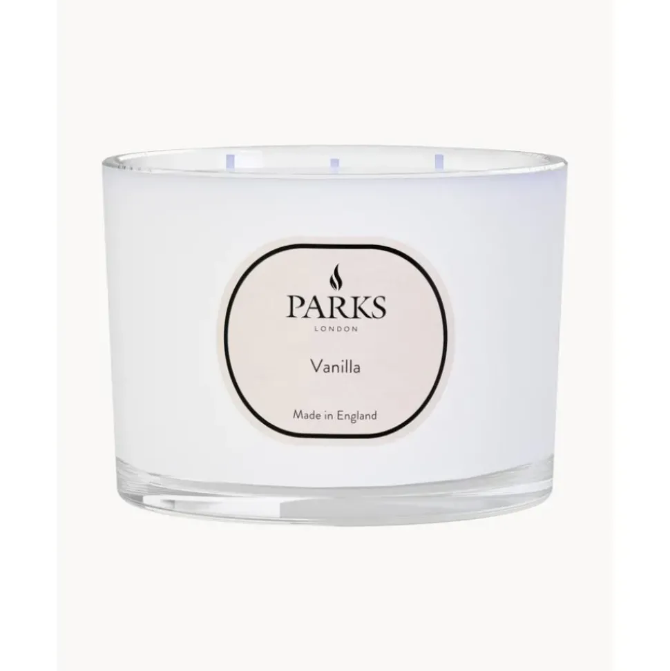 Vela Perfumada De Tres Mechas Vintage Aromatherapy (Vainilla)