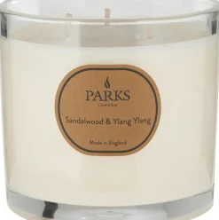 Vela Perfumada Tres Mechas Aromatherapy (Sandalo Y Ylang Ylang)