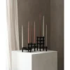 Velas Conicas Stoff Nagel, 6 Uds.