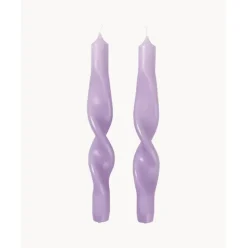 Velas Conicas Twist, 2Uds.