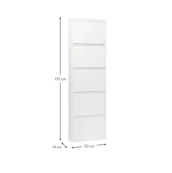 Zapatero De Pared Caruso, Puertas Abatibles